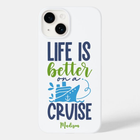 Douanenaam Cruise Case-Mate iPhone Case (Achterkant)