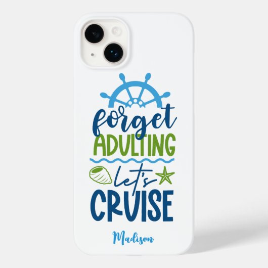 Douanenaam Cruise Case-Mate iPhone Case (Achterkant)