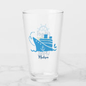 Douanenaam Cruise Glas (Achterkant)