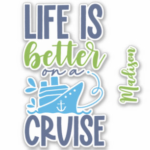 Douanenaam Cruise Sticker