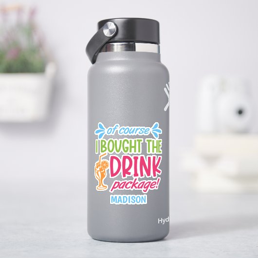 Douanenaam Cruise Sticker (HydroFlask)