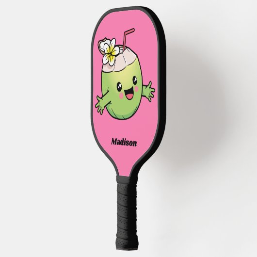 Douanenaam Cute Coconut Pickleball Paddle (Links)