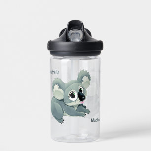Douanenaam Cute Koala Waterfles