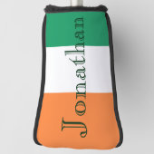 Douanenaam Ierse Vlag pcnt Golfheadcover (Draai 90)