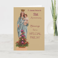 Douanenaam & Jaar 51ste Ordinatie Jubileum