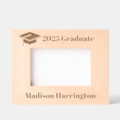 Douanenaam & Jaar Afstuderen Gegraveerde Lijstjes (Voorkant)