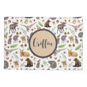 Douanenaam Jongenskussen Hoesje Bos Dier Kussensloop (Achterkant)