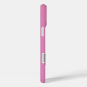 Douanenaam & Kleur Roze Flamingo Case-Mate iPhone Case (Achterkant / Rechts)