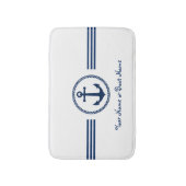 Douanenaam Moderne Anker Badmat (Voorkant Verticaal)