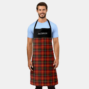 Douanenaam Rood Plaid Schort