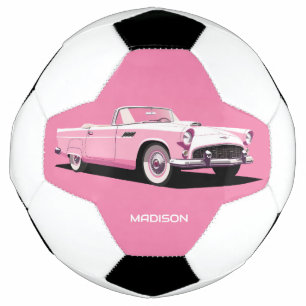 Douanenaam Roze Klassieke Auto Voetbal
