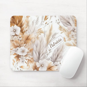 Douanenaam Rustieke Moderne Boheemse Wildbloemen Muismat