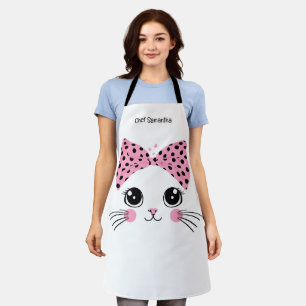 Douanenaam Schattige Kattengezicht Schort