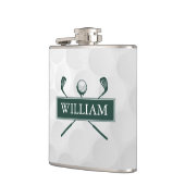 Douanenaam Smaragd Groene Clubs en Bal Heupfles (Links)