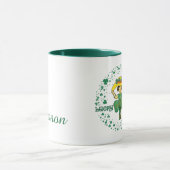Douanenaam St. Patrick's Day Gift Mok (Midden)