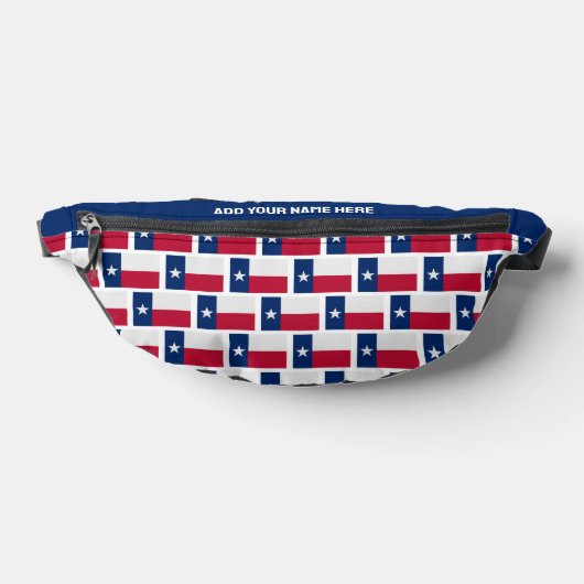 Douanenaam TEXAANSE VLAG VAN TEXAS Heuptasje (Liggend)