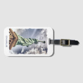 Douanenaam Vrijheidsbeeld Bagagelabel (Voorkant (horizontaal))