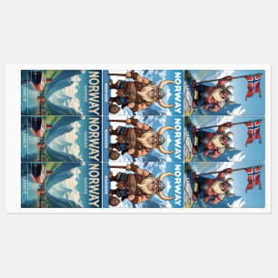 Douanenamen Noorwegen Labels