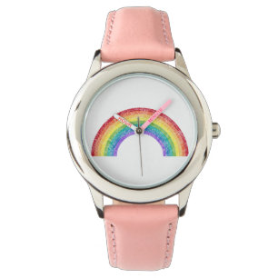DOUANESCHALKBOARD RAINBOW WATCH HORLOGE
