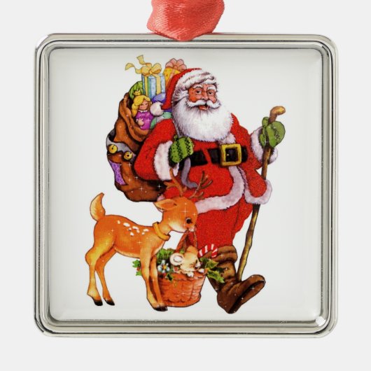 DOUANESCHRISTMAS TREE METALEN ORNAMENT (Voorkant)