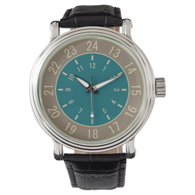 DOUANEWATCHES VAN 24 UUR HORLOGE (Voorkant)