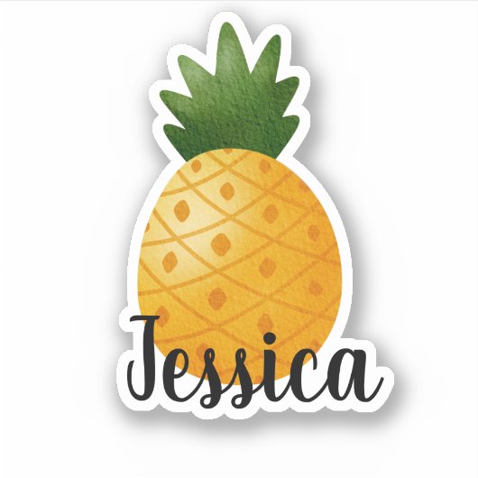DOUANNAAM PINEAPPLE STICKER (Voorkant)