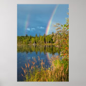 Double arc-en-ciel - Poster de Birch Lake (Devant)
