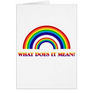 Double arc-en-ciel. Que signifie-t-il ?