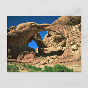 Double Arch, Arches National Park, Utah Briefkaart