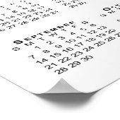 Double Arch Desert Landschap 2025 Kalender Poster (Hoek)