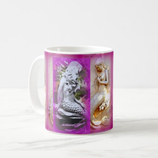 double assis sirènes café tasse (Devant gauche)