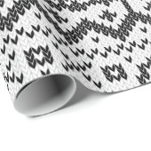 Double Black Diamond Crossbones Extreme Knit Cadeaupapier (Rol Hoek)