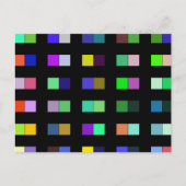 Double Blocks-Briefkaart Briefkaart (Voorkant)