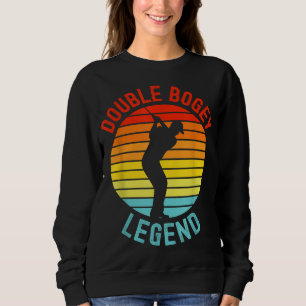 Double Bogey Legend Golf Lover Golfer Speler Grapp Trui