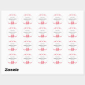 Double Bonheur avec Stickers Mariage Scrolls (Feuille)