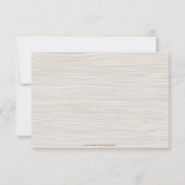 Double Bonheur Faire-part de mariage chinois - RSV (Dos)