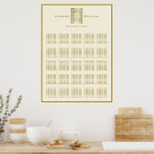 Double Bonheur Mariage chinois Tableau de siège (Cuisine)