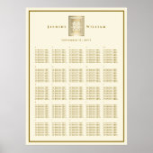 Double Bonheur Mariage chinois Tableau de siège (Devant)