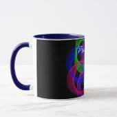 Double boucle Math géométrique Art Café Mug (Gauche)