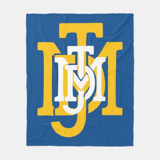 Double Brand Fleece Deken (Voorkant)