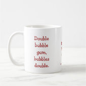 Double Buble Gum Tongue Tourner Mug (Gauche)