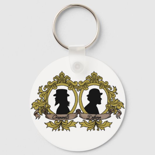 Double Cameo Sleutelhanger (Voorkant)