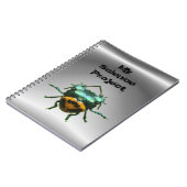 Double carnet de ~ de scarabée d'en-tête (Côté gauche)