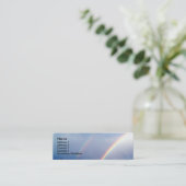 Double carte de profil d'arc-en-ciel (Debout devant)