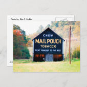 Double carte postale de grange de but (Devant / Derrière)