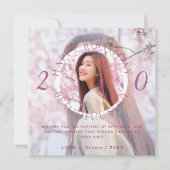 Double Couche Personnalisez Bonne Carte Anniversai (Devant)