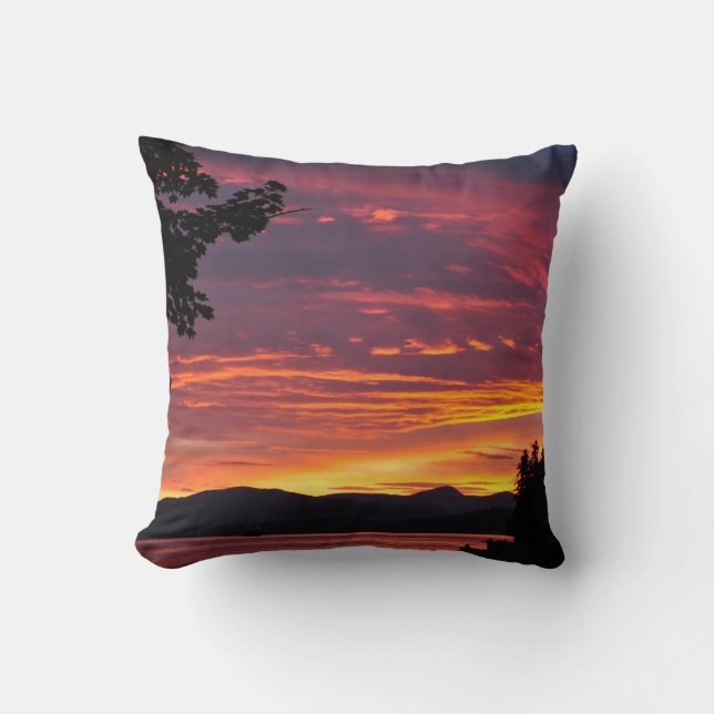 Double coussin de coucher du soleil (Recto)