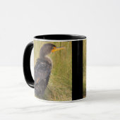 Double-crested Cormorant Bird Mug (Devant gauche)