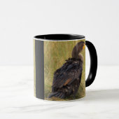 Double-crested Cormorant Bird Mug (Devant droit)