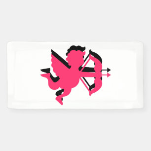 Double Cupid Valentijnsdag 2x1 Vinyl Spandoek